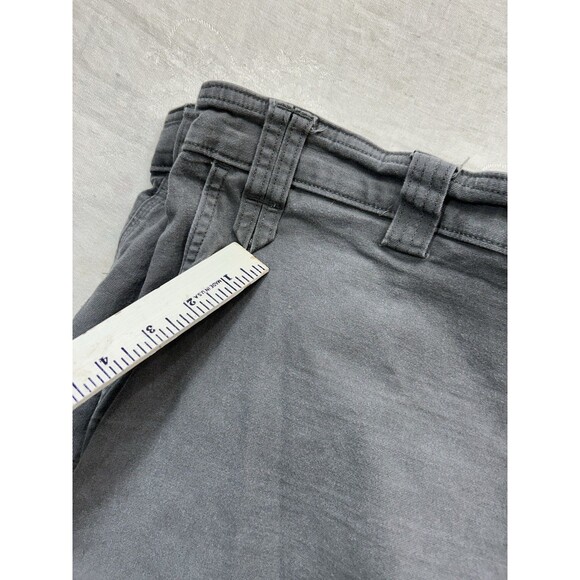 Duluth Trading Co. Men’s Cargo Shorts – Size 48 – Gray Flex Fire Hose Carpenter - Picture 8 of 9